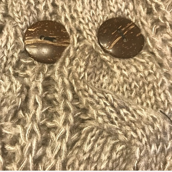 Soft Warm Cozy Knit Neck Warmer Scarf Mocha - Picture 5 of 8